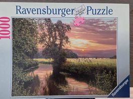 1000er Puzzle, Friedvoller Abend