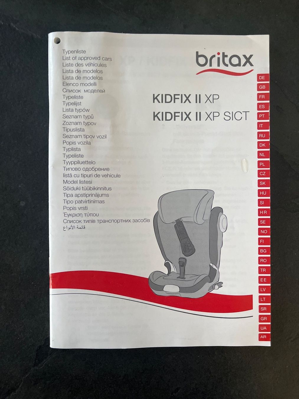 Britax Römer Seggiolini per auto: Römer Kidfix II XP - BR cosmos black – Usato da Bergdietikon venduto da sanhol 6