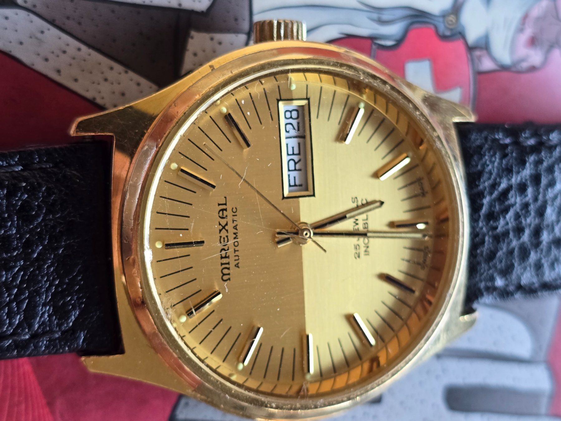 Mirexal Uhren: 104 Mirexal Automatic  Day Date 25 Jewels – Gebraucht aus Muri AG von Corredor 3