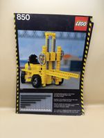 LEGO Technic 850 Forklift Instructions 1978 Vintage