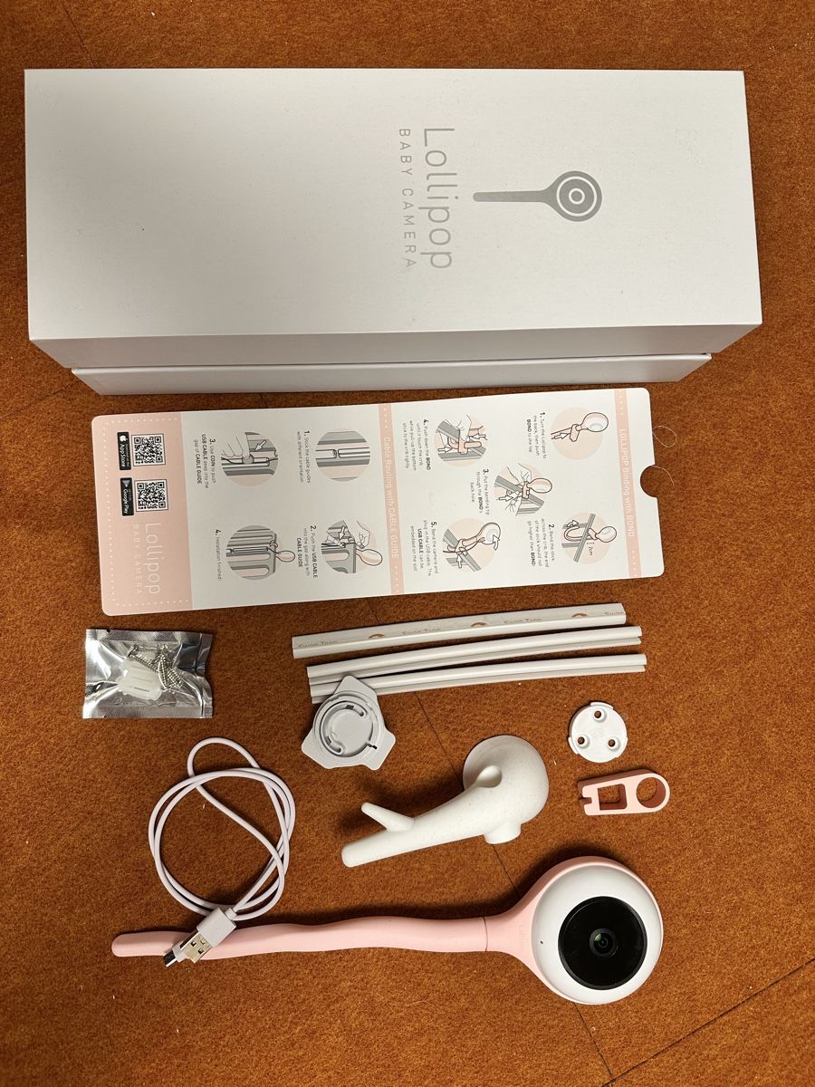 Babyphone: Lollipop Baby Camera rosa – Nuovo (secondo la descrizione) da Muttenz venduto da sim_k77n