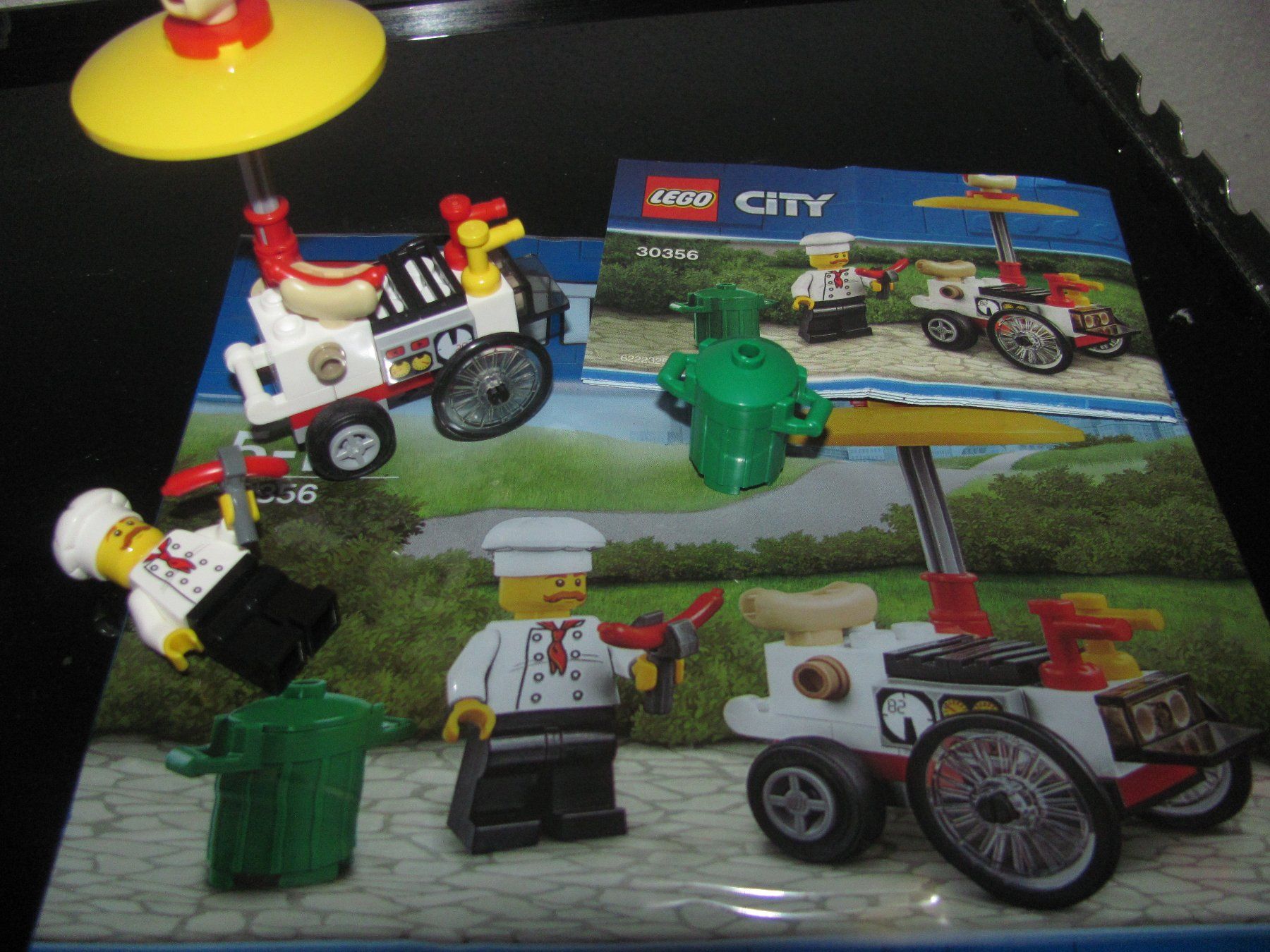 Lego Kit di costruzioni: Lego Creator 30356 Hotdogstand Polybag komplett – Usato da Malters venduto da monarkli