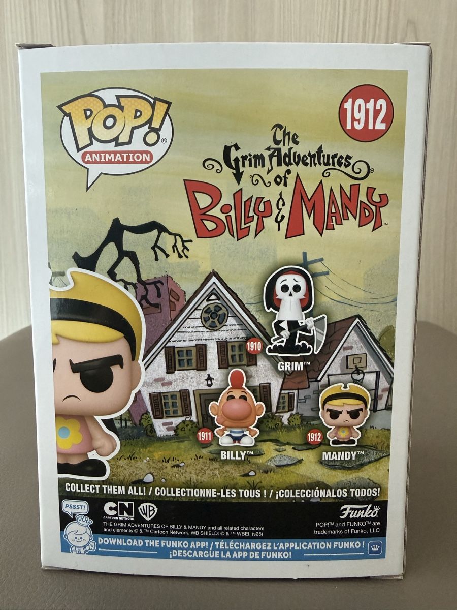 Funko Statuette: Funko Pop Animation Mandy 1912 The Grim Adventures  – Nuovo e nell'imballaggio originale da Viganello venduto da mat_bds6 2