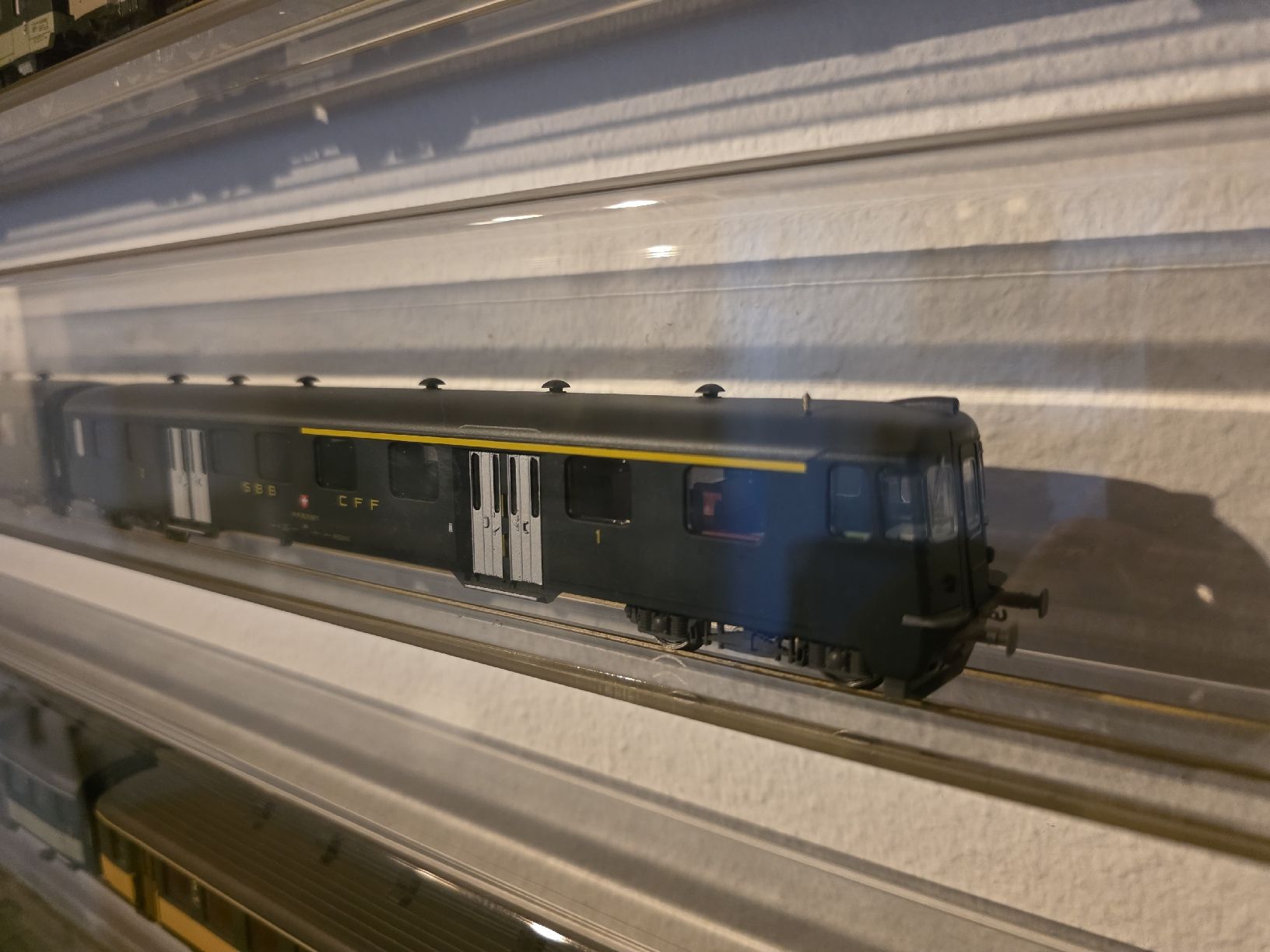 Hag Modellini di ferrovie: H0 SBB HAG/Märklin Zug4-Teilig – Usato da Müllheim Dorf venduto da Erdal12 3