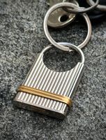 Cartier Trinity Padlock keychain