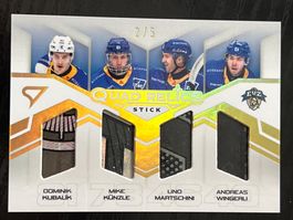 Sportzoo Playoffs Quad Stick #2/5 EVZ EV ZUG Kubalik Künzle