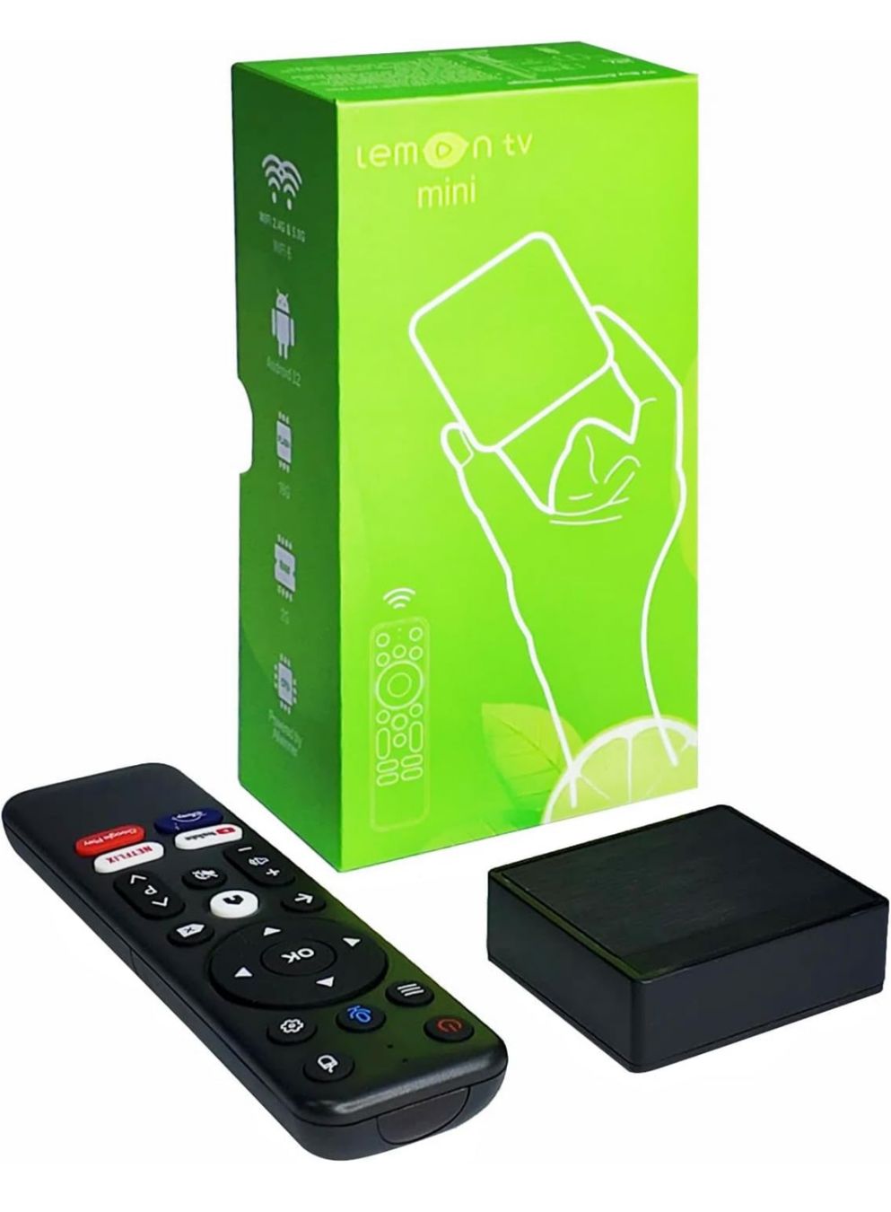 Lettore multimediale & Streamer: Mini TV Box, Android 12.0 TV Box with Android – Nuovo e nell'imballaggio originale da Winterthur venduto da Pcline1