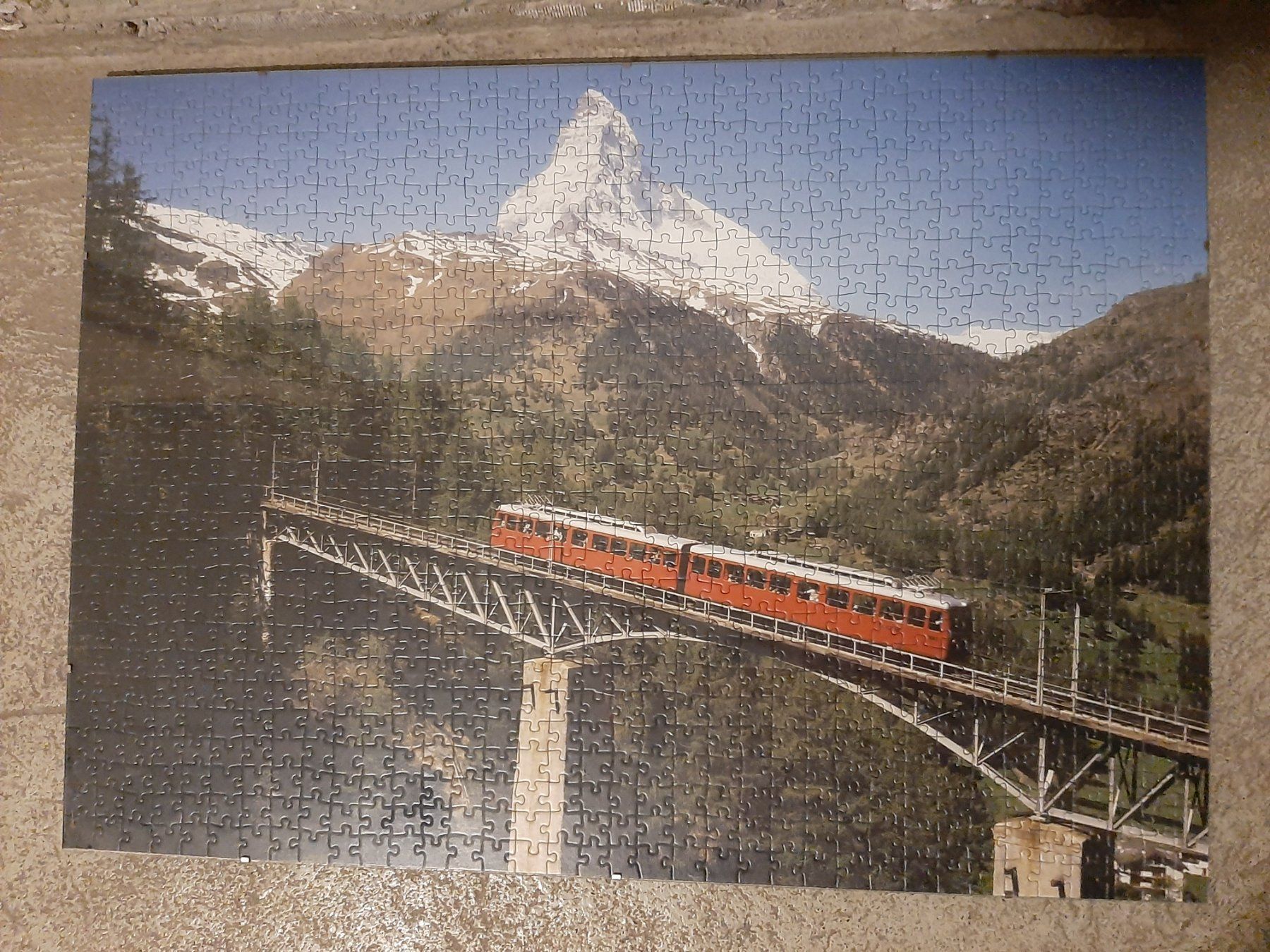Puzzle: Puzzle Matterhorn 50 x 70 cm – Usato da Goldingen venduto da Ernapala