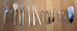 Hornbesteck – Servier- & Salatbesteck Set