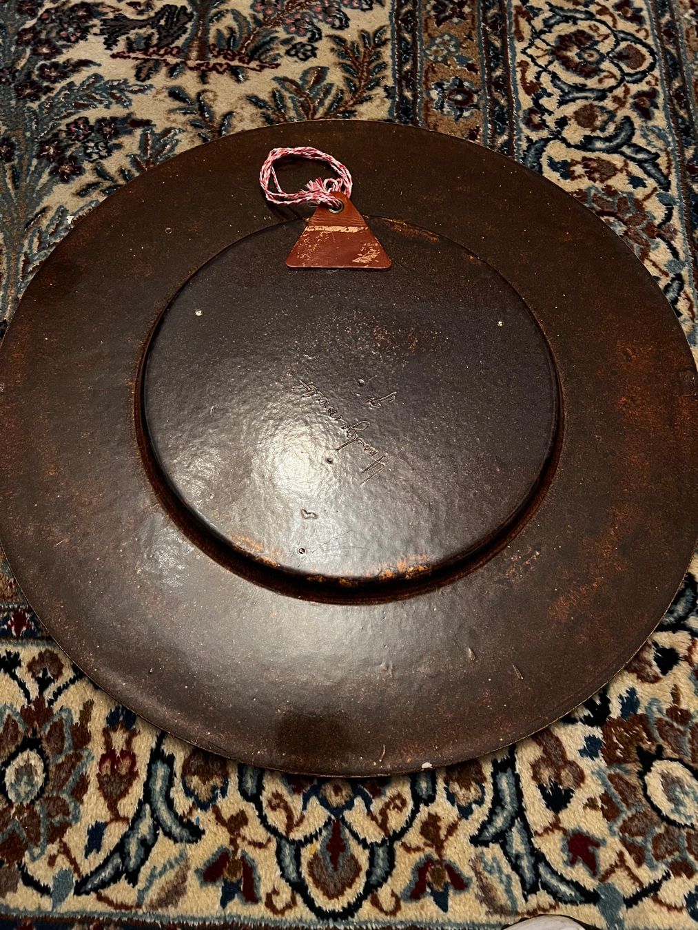 Piatti di portata: Large Keramik Wall Plate Vintage 1960 – Usato da Oberengstringen venduto da Cici7 4
