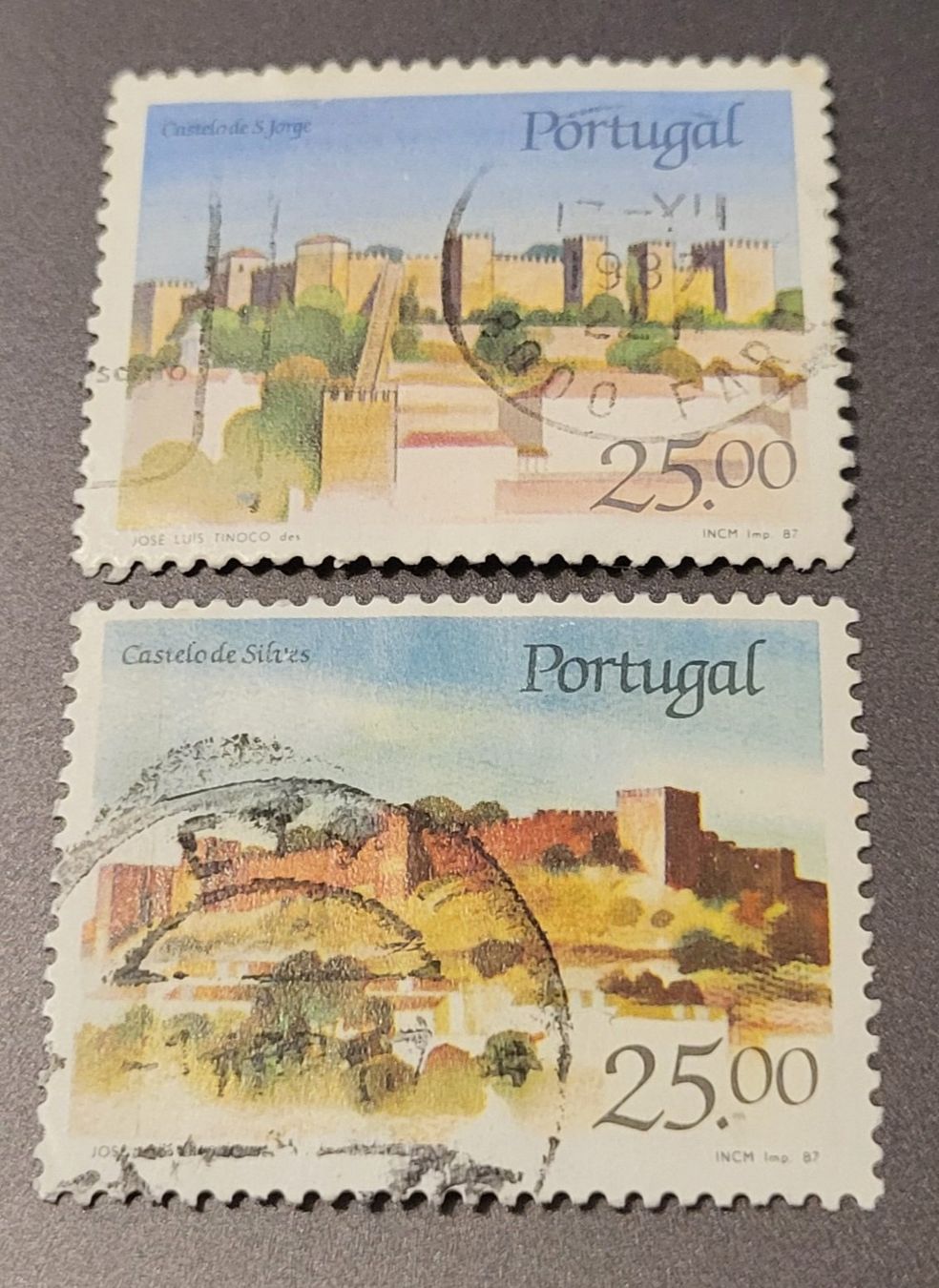 Tutti i francobolli: Portugal 1987 briefmarken – Usato da St Gallen venduto da Stampsalshobby