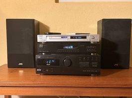 Chaîne hi-fi vintage complète JVC / Akai / Sony