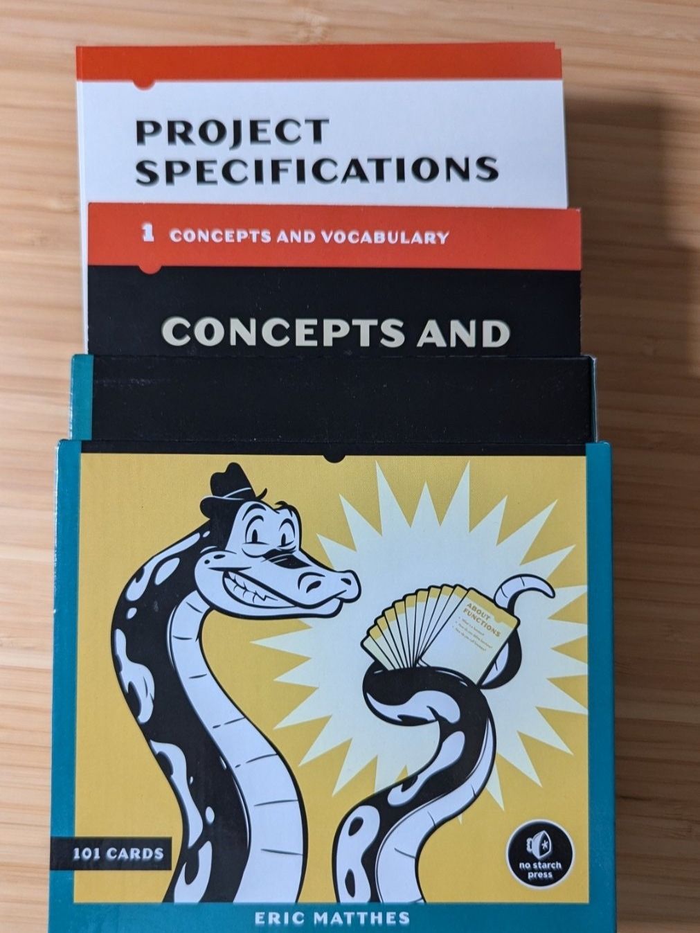 Sonstiger Schulbedarf: Python Flash Cards – Gebraucht aus Arni AG von  1
