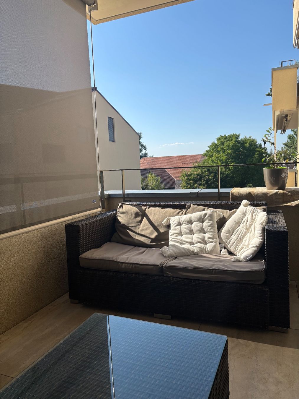 Divani: Rattan Lounge Set mit Tisch - gebraucht – Usato da Ueberstorf venduto da ori_98gq 4