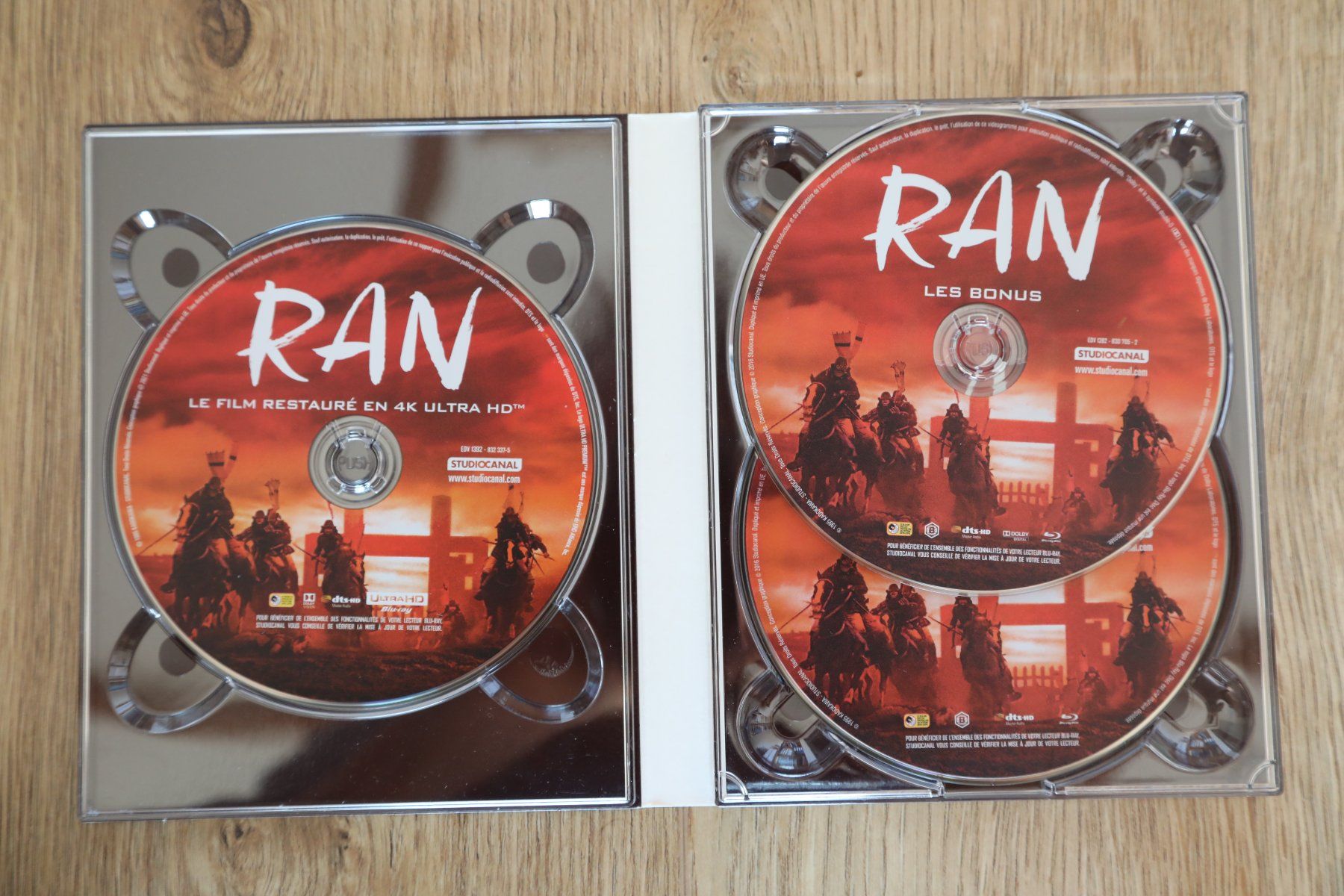 Tous les DVDs: 4K Blu-ray            RAN                Français Anglais – D'occasion à Porrentruy par tupatup 2