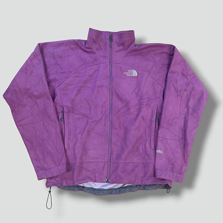 North Face Giacche: The North Face Windwall pink fleece jacket – Usato da St. Gallen venduto da sourced_limited