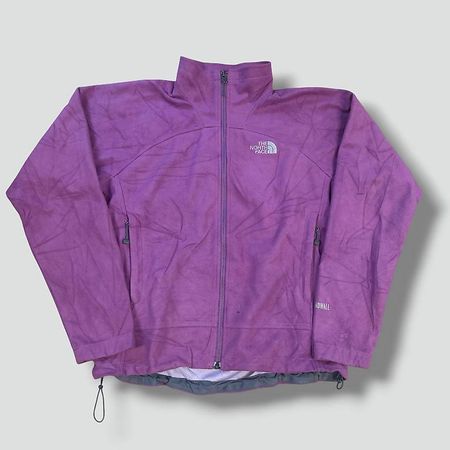 The North Face Windwall pink fleece jacket