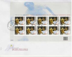 timbre FDC 1279 Federer