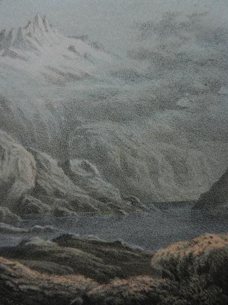 Incisioni: Grimsel getönte Lithographie – Usato da Risch venduto da Rischli15 8