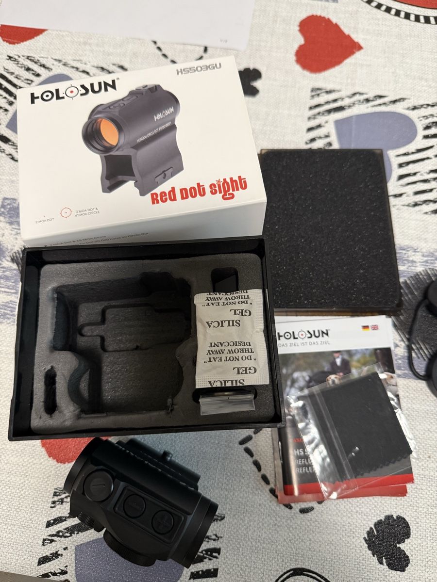 Holosun Obiettivi: Holosun HS503GU – Nuovo (secondo la descrizione) da Aesch BL venduto da Mike477