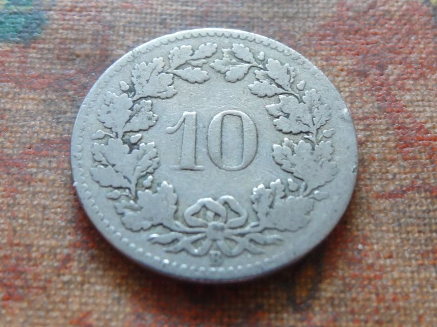 Tutti le monete: 10 Rp. 1882  (A) – Usato da Romanel-sur-Lausanne venduto da Swift13 1