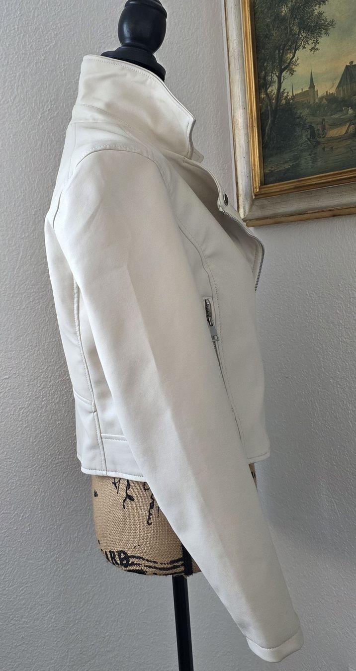 Giacche: Kunstlederjacke, Gr. M ,Neu – Nuovo (secondo la descrizione) da Rheinsulz venduto da Gilea 3