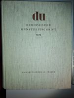 DU Europäische Kunstzeitschrift Jahrgang 1976 gebunden!