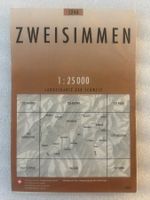 Landeskarte 1:25‘000 - Blatt 1246 - Zweisimmen