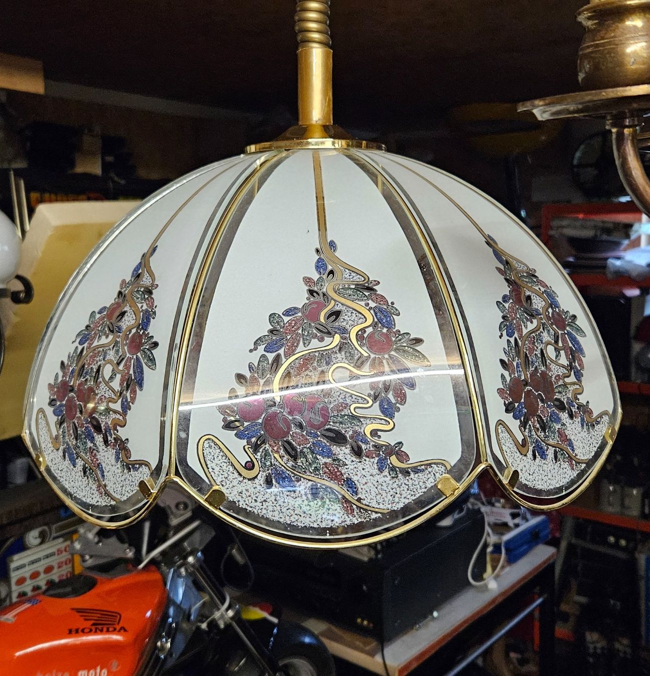 Lampade: Schöne ältere Lampe – Usato da Thun venduto da Engel114