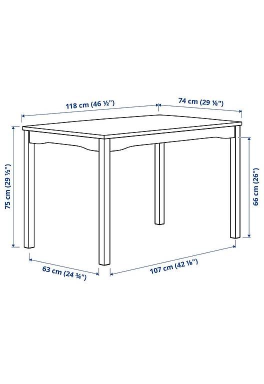 Set di tavolo e panche: Ensemble Table à manger + 4 chaises - IKEA JOKKMOKK – Usato da Genève venduto da ech_96wh 1