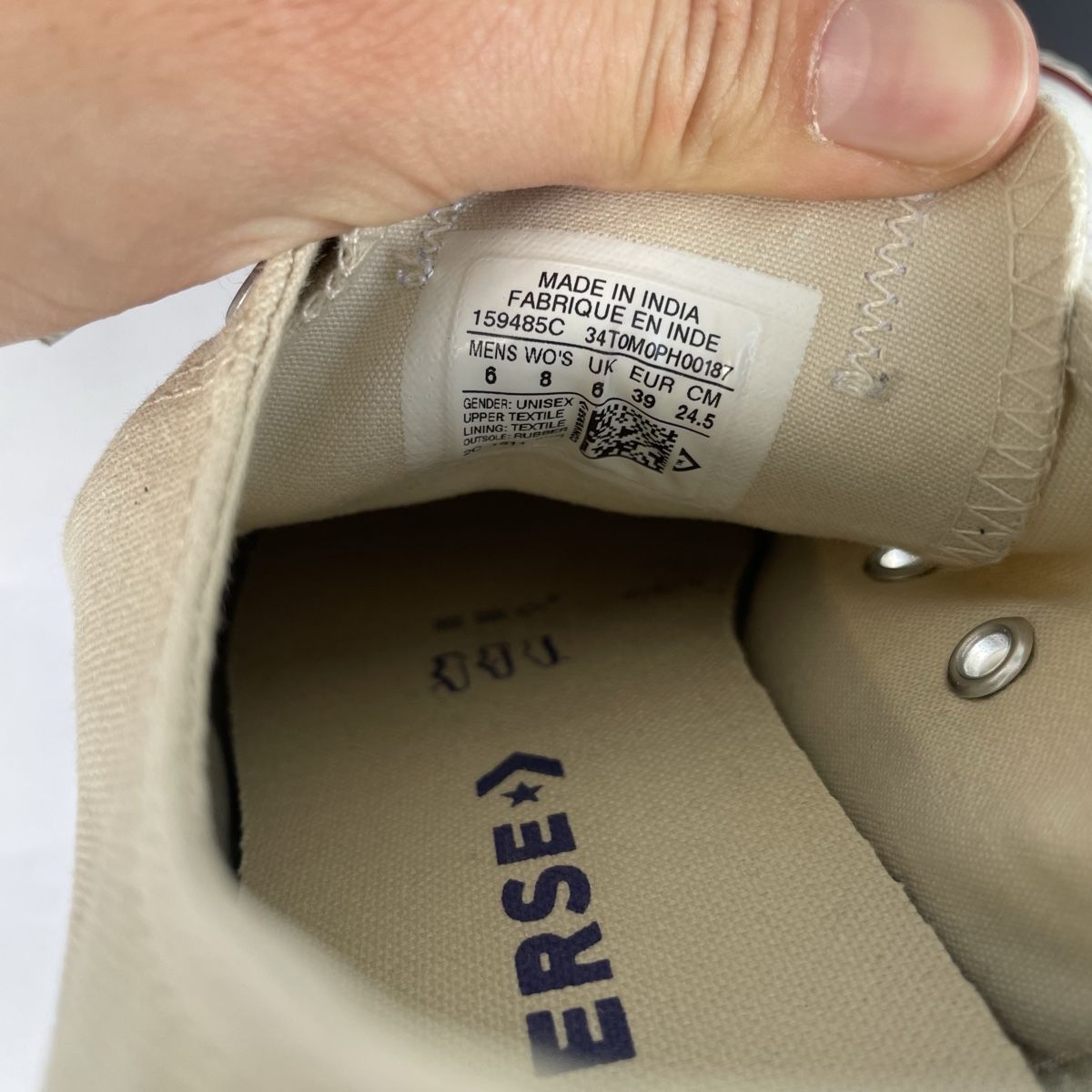 Converse Scarpe da uomo: Converse Allstar Grösse 39 Beige Chuck Taylor – Usato da Bellach venduto da Lapislazuli_blues 4