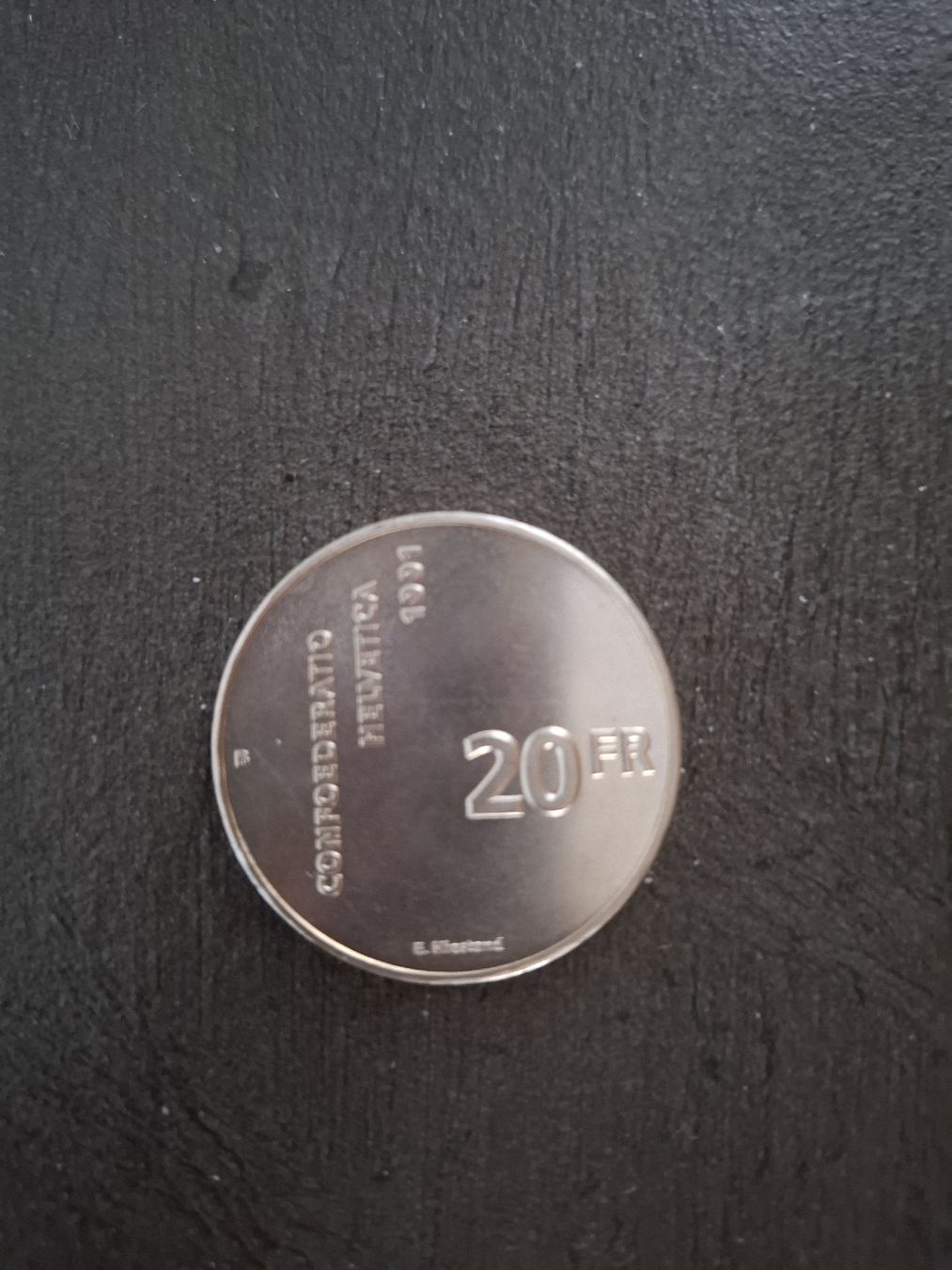 Tutti le monete: Sonder Münze Silber 20Fr/1991 – Nuovo (secondo la descrizione) da Nänikon venduto da Graceful