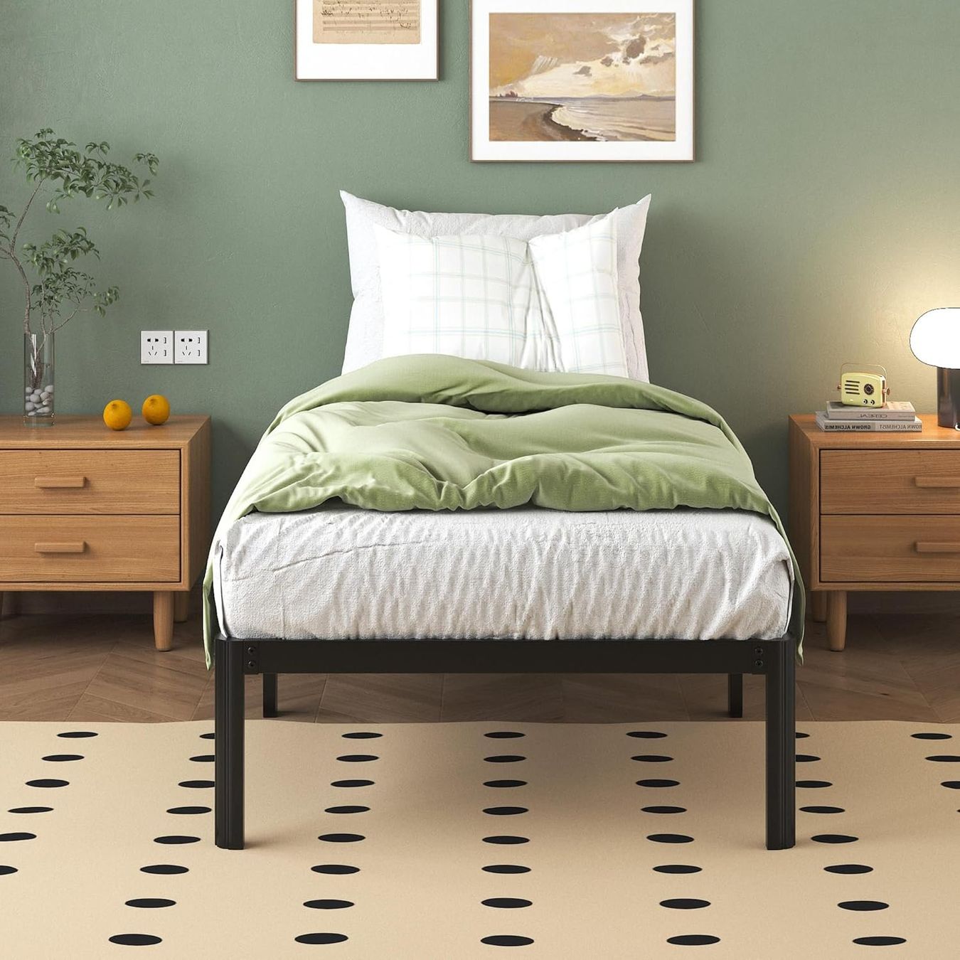 Betten: Metallbett 90x200 cm -  36cm Höhe – Neu und originalverpackt aus Basel von Stephan-Siegrist