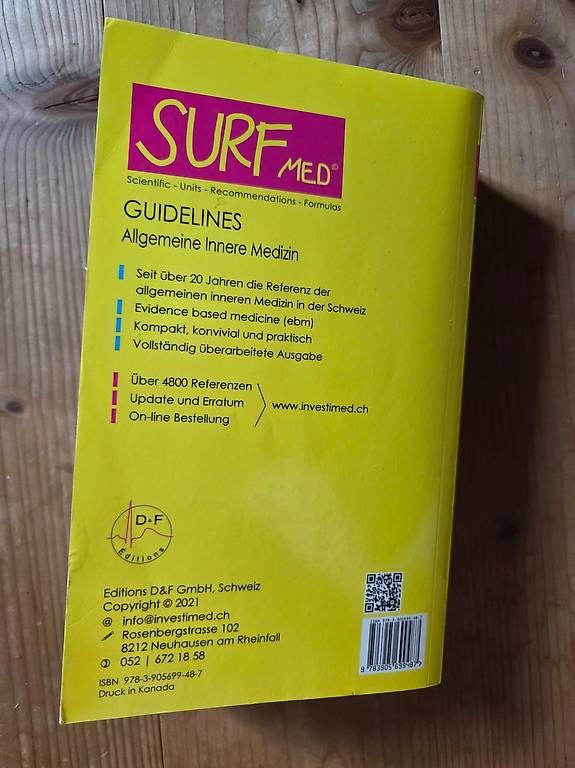 Bücher: SURF-med Guidelines Medizin – Gebraucht aus Zizers von watchcomp. 2