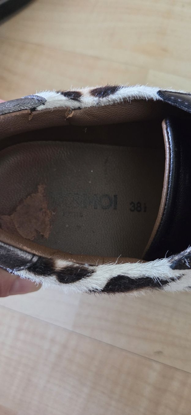 Max & Moi Damenschuhe: Max&Moi Sneakers mit Leo-Muster, Grösse 38. – Gebraucht aus Hellbühl von Veci02 3