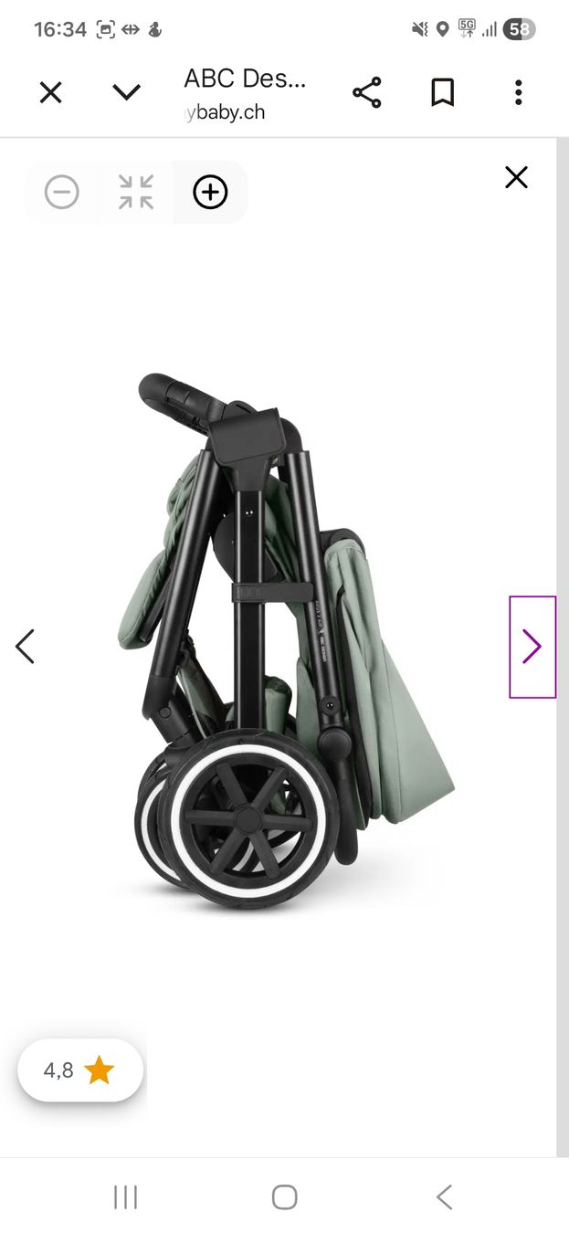 ABC Design Accessori per carrozzine: Buggy Abc design avus 2 air – Nuovo (secondo la descrizione) da Volketswil venduto da c_k-m 7