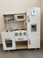 Kinderküche Holz weiss Licht Sound Zubehör