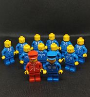LEGO Minifiguren Konvolut Aviation Flughafen 12 Figuren