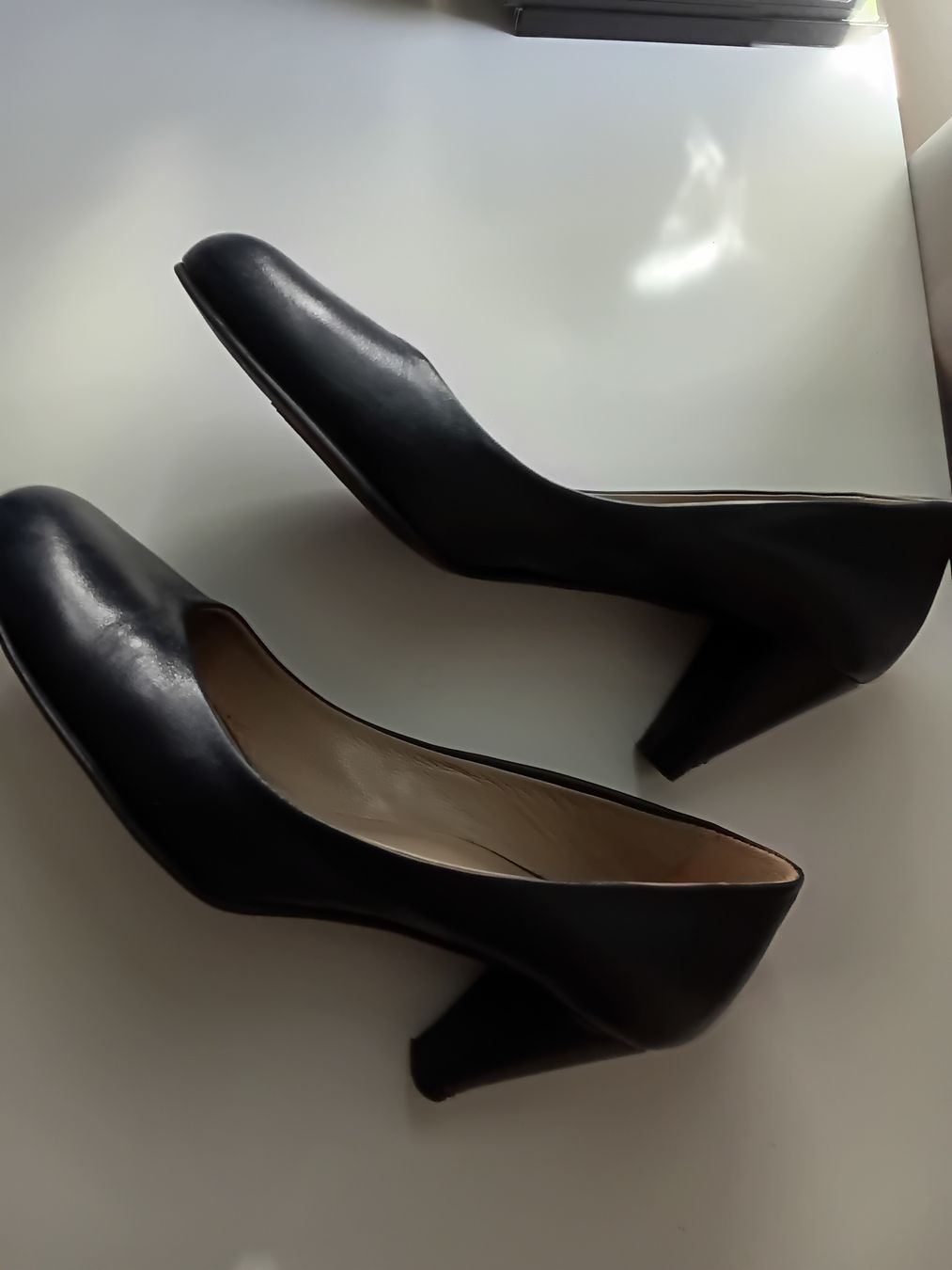 Navyboot Scarpe da donna: NAVYBOOT dark blue leather heels size 38 used condition – Usato da Immensee venduto da vgitter 3
