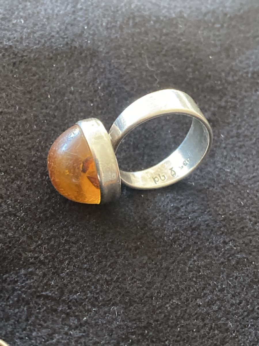 Altri gioielli: Bernstein Schmuck Set 925 Silber Ring Ohrringe Anhänger Vint – Usato da Läufelfingen venduto da Alles_Garantie 5