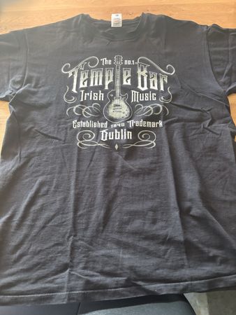 T-Shirt Dublin Irish Music Grösse XL Fruit of the Loom