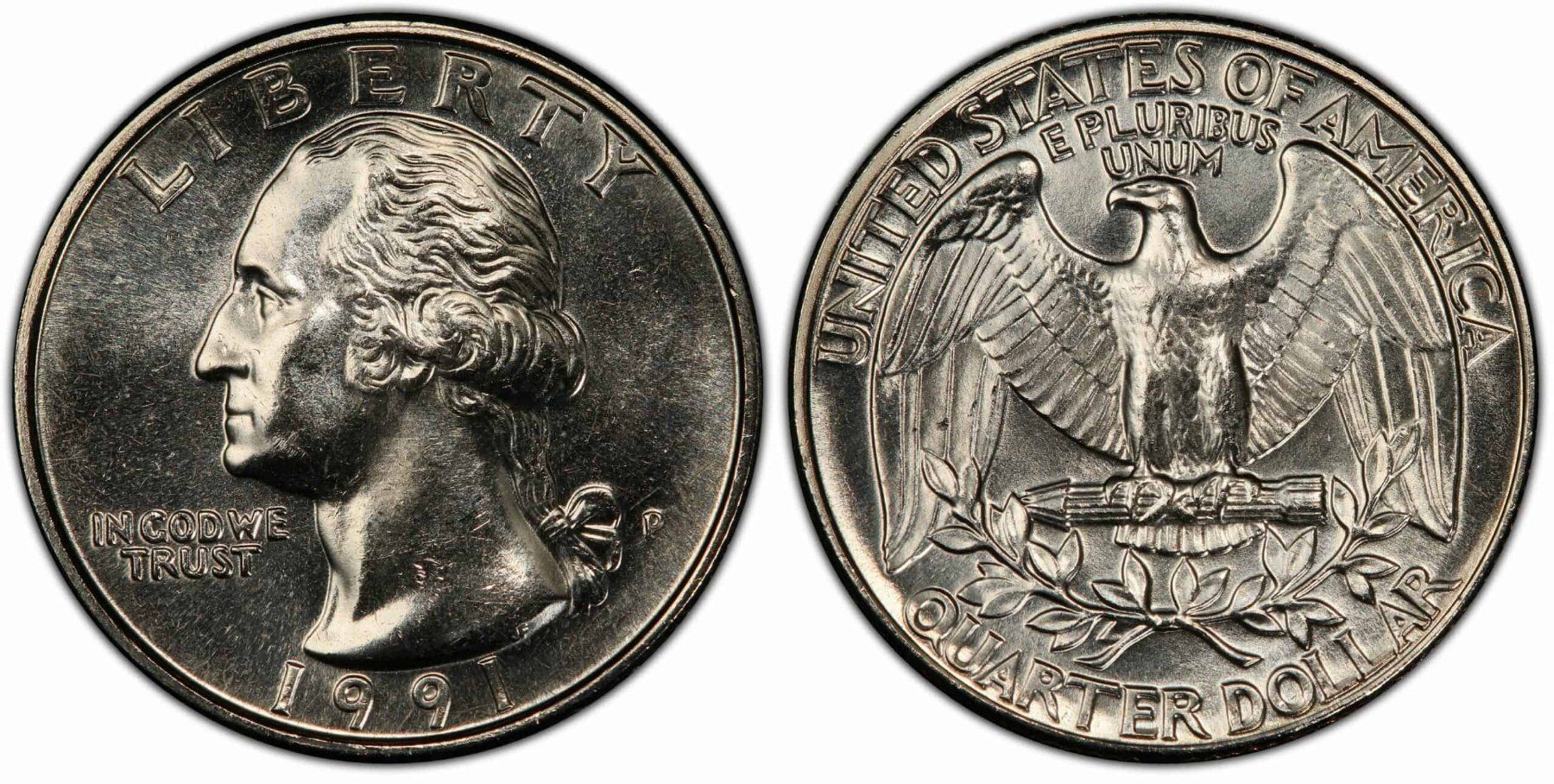 Tutti le monete: US-Quarter 1991 D – Usato da Kriens venduto da TSCH1