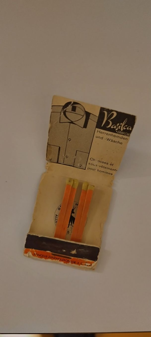 Accendini: Streichholz-Briefchen, vintage – Usato da Wettingen venduto da Arthur054 2