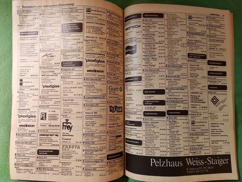 Seltenes Telefonbuch Nr. 3B, 1974/1975 | Kaufen auf Ricardo