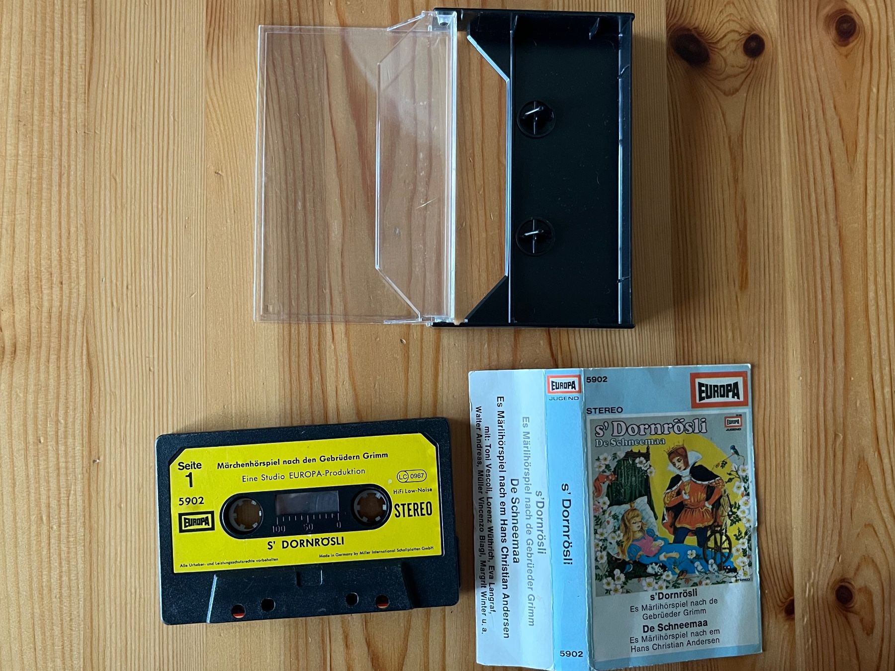 Musicassette: Kassette S'Dornrösli/Schneemaa – Usato da Zürich venduto da Gurkis 2