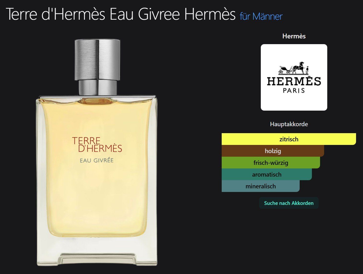 Hermès Parfum & Eau de Toilette: Hermès Terre d'Hermès Eau Givrée 5 ml – Neu (gemäss Beschreibung) aus Zürich von msmx 1