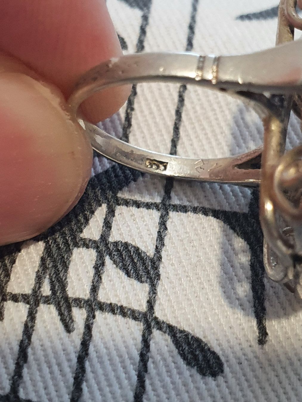 Anelli: Opulenter, phantastischer Blautopas-Ring in 835er Silber – Usato da Wohlen AG venduto da palmsprings 8