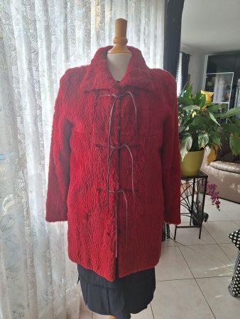 Manteau rouge vintage, Taille 38-40