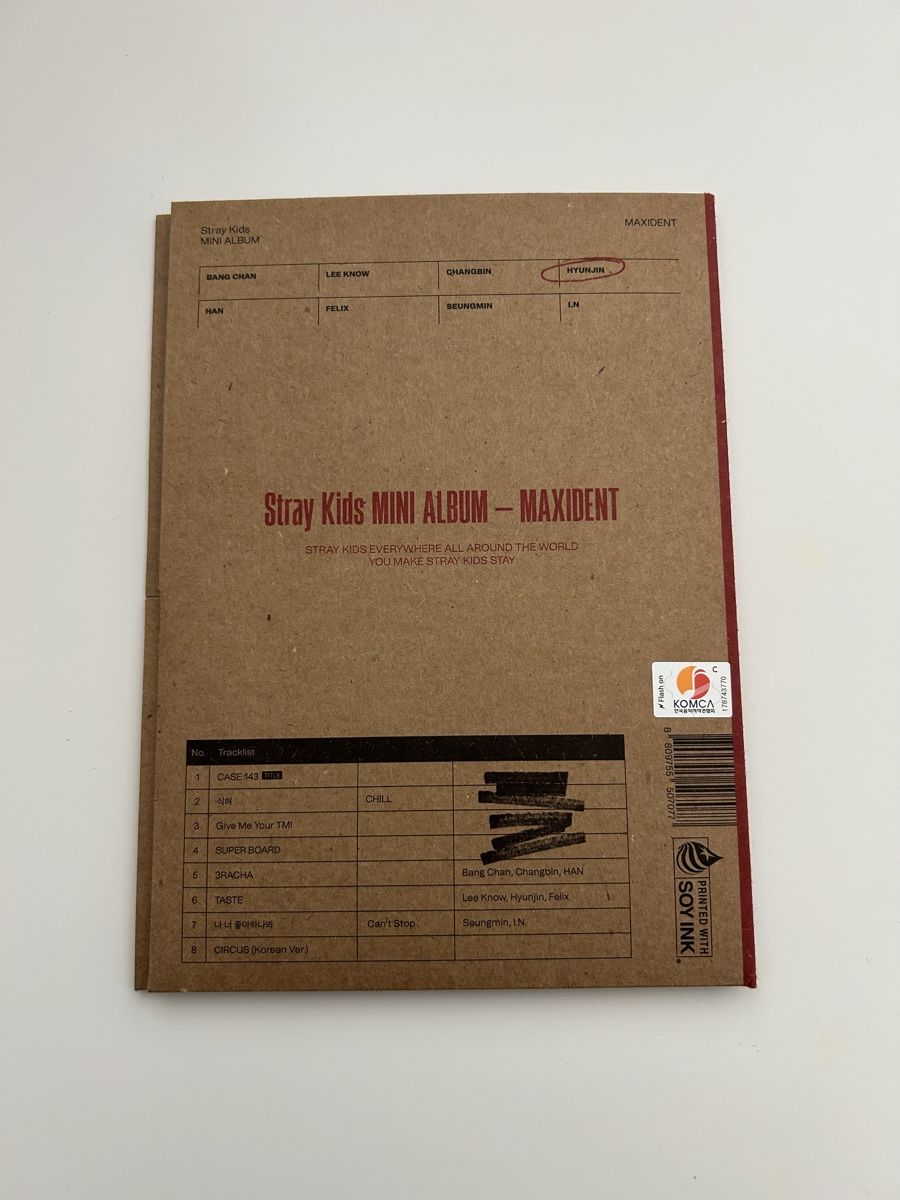 Alben: Stray Kids Maxident Case ver. Hyunjin – Neu (gemäss Beschreibung) aus Rupperswil von van_tyy6 1