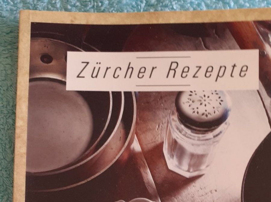 Libri: Zürcher Rezepte Vintage Retro – Usato da Yverdon venduto da DerStorchUndDieBiene
